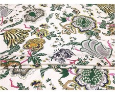 Tory Burch HAPPY TIMES 100% Pure Silk Fabric Blouse Dress Scarf Designer Floral