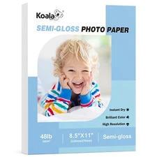 Lot Koala Inkjet Photo Paper Glossy 48lb 4X6 5X7 8x10 8.5X11 8.5x14 11X17 13X19