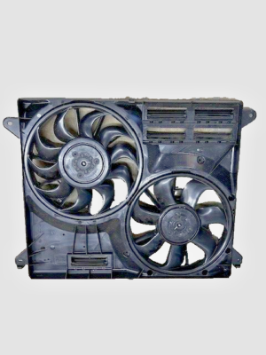 Ford RF-318 F2GZ-8C607-A Dual Radiator Condenser Fan Assembly