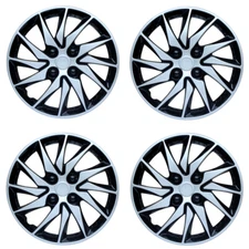Set of 4  Hubcaps 14 inch Wheel Covers Enhanced Protection Replacement Hub Caps