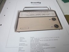 Radio Archive Wiring Diagram 1999 Grundig Yacht Boy 202, 1962