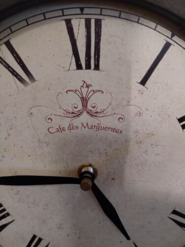 Hermoso reloj de mesa de péndulo rústico vintage - Imagen 2 de 18