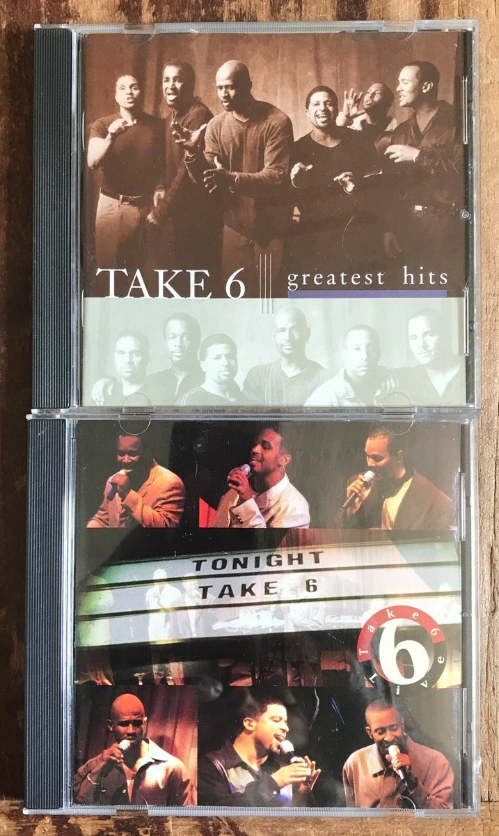 Take 6 The Greatest Hits CD Mint - & Take 6 Live CD Mint - Walk On