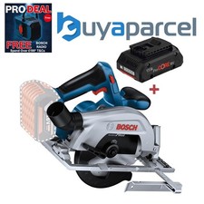 Image of Bosch GKS 18V-57-2 18v 165mm Brushless Circular Saw GKS18V572 Body + 4ah Procore