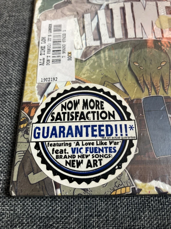 (3510 OF 15000) ALL TIME LOW DONT PANIC ITS LONGER NOW RARE LIMITED EDITION OOP - Image 3 of 4