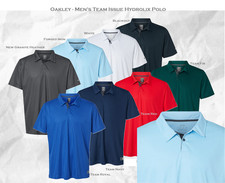 Oakley Golf FOA402993 Issue Hydrolix Athletic Dri-Fit Polo Shirt Athletic Fit