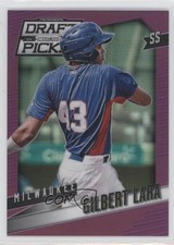 2014 Panini Prizm Perennial Draft Picks Purple Prizm 5/149 Gilbert Lara #71 3v4