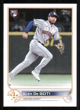2022 Topps Update #US29 Alex De Goti RC
