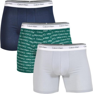 Calvin Klein Cotton Stretch Balance 3-Pack Boxer Briefs, Large, MSRP $52.50