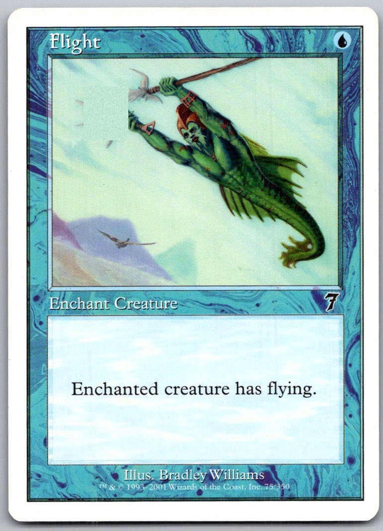 Flight 75 Common 7th Edition Magic: The Gathering Lightly Played