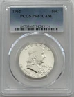 1962 Proof Franklin Half Dollar, PCGS Graded PR67CAM, PF 67 Cameo