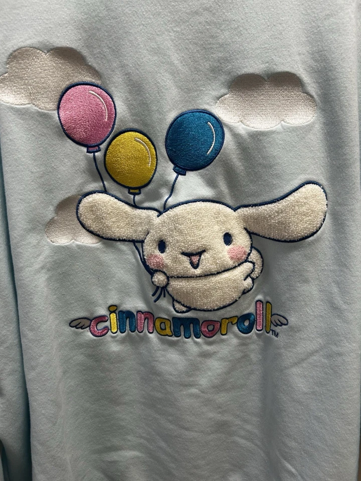 Lindo Globo Sanrio Cinnamoroll Cuello Redondo BoxLunch Exclusivo 3XL XXL Kawaii Foto 3 de 4