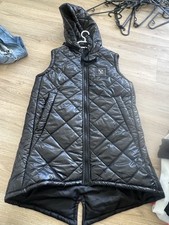 Damen Steppjacke Schwarz Größe XXXL mit Kap...