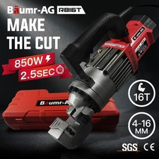 BAUMR-AG 4-16mm Electric Hydraulic Rebar Cutter 2.5 Sec 850W 16T Machine   RB16T