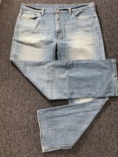 Levis Mens Light Blue Straight Denim Jeans Re...
