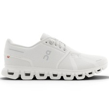Women's On Cloud 6, White/White, 5.5 B Medium US