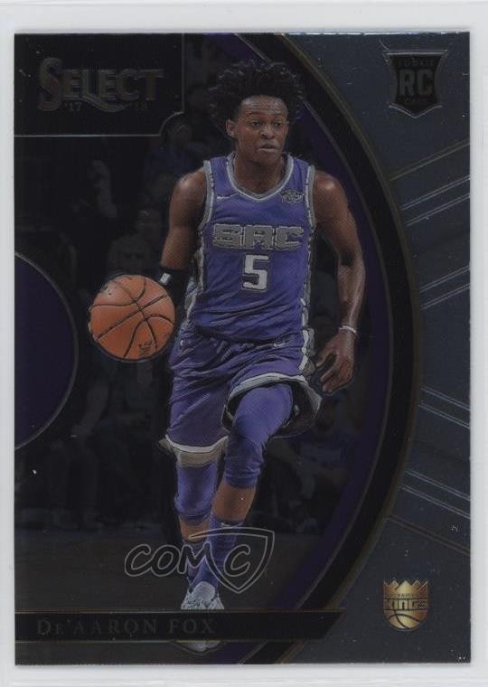 2017-18 Panini Select Concourse De'Aaron Fox #49 00m9