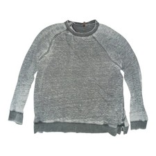 Free People Movement Free People Work It Out Pullover Burnout Gray Medium