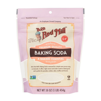 Bob's Red Mill Baking Soda Premium Quality Gluten Free 16oz (2 Pack)