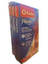 3 Pair O-Cedar Playtex Rubber Gloves - Large - NEW