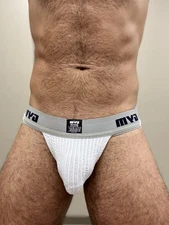GYM Men’s 2” Jockstrap Original Cotton Size Medium