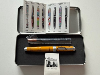 NEW - Archived ACME Studio CHARLES AND RAY EAMES  Dots Yellow'' Roller Ball Pen 