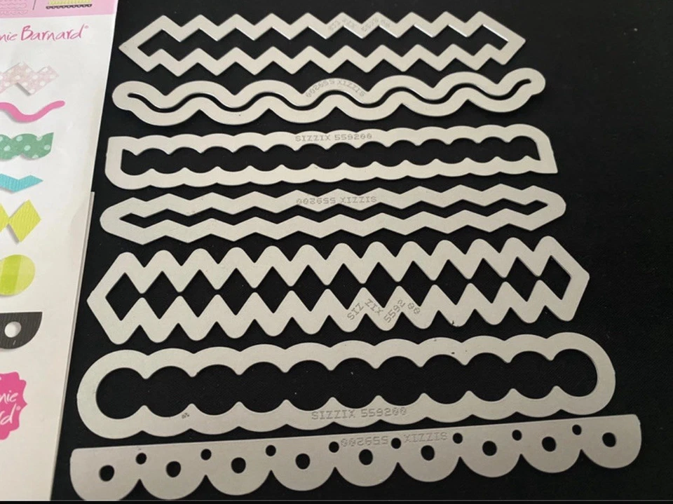 Sizzix Thinlits Stanzenform, Borders, Ränder 7er Set - Bild 2 von 4