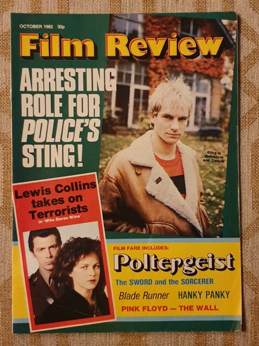 FILM REVIEW October 1982 cinema magazine Poltergeist, Blade Runner, Cat People