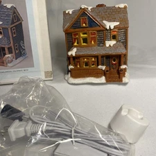 California Creations 97018 Country Christmas House Village Table Accent Holiday