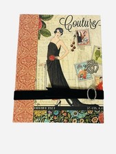 Junk Journal Graphic 45 Couture Fashion Paris Finished Scrapbook 8.5 x11