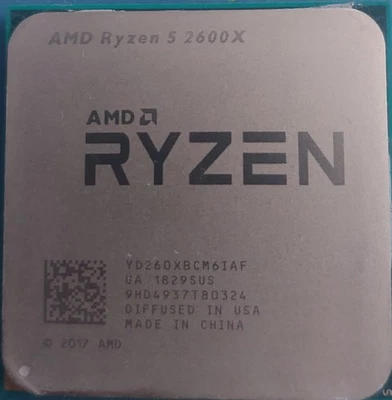 AMD Ryzen 5 2600X ohne Kühler, gebraucht, guter Zustand - Imagen 1 de 3