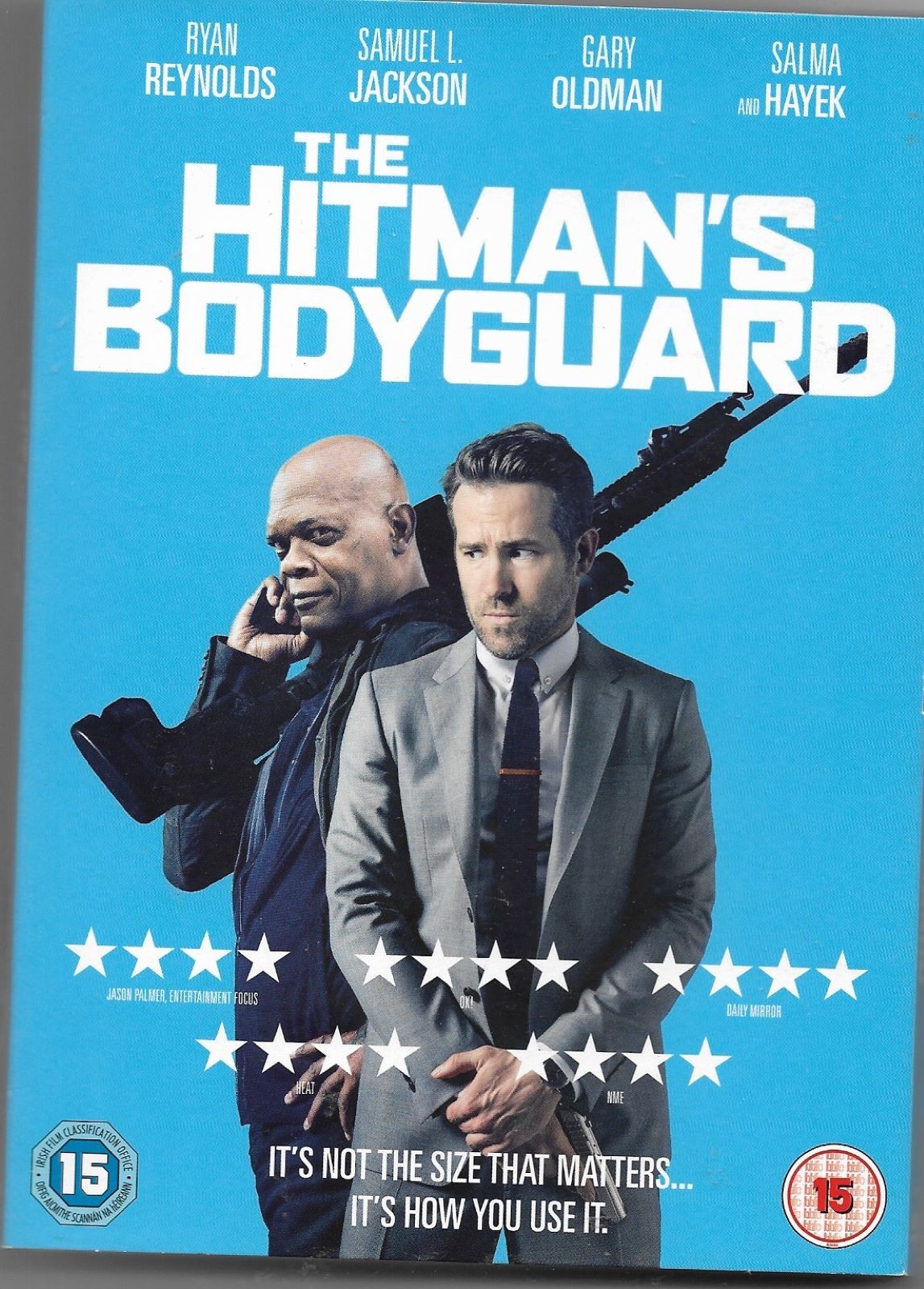 The Hitman's Bodyguard SLIPCASE DVD POSTED 48 HOURS TRACKED