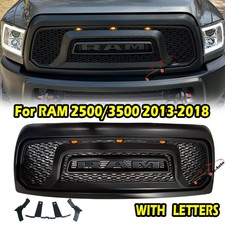 Rebel Style Grille For Dodge Ram 25003500 2010-2018 Front Bumper Grill Wletter
