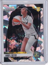 Angel Reese 2024 Panini Prizm WNBA Ice Prizm #10 Chicago Sky (RC)