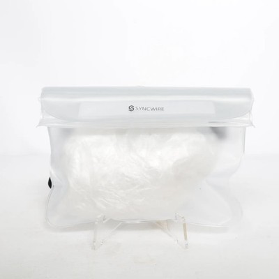 Syncwire, Wasserdichte Tasche, Unisex (Erwachsene), Transparent/Schwarz, 21 #sFi