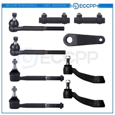 9x Front Tierod Pitman Idler Arm For GMC Savana Chevy Express 1500 2500 3500 2WD