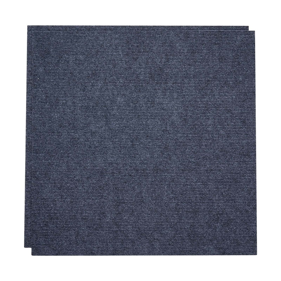 Uimoso 24x24 Inch Carpet Tiles, 15-Pack, Self-Adhesive Gray Rug Squares ...