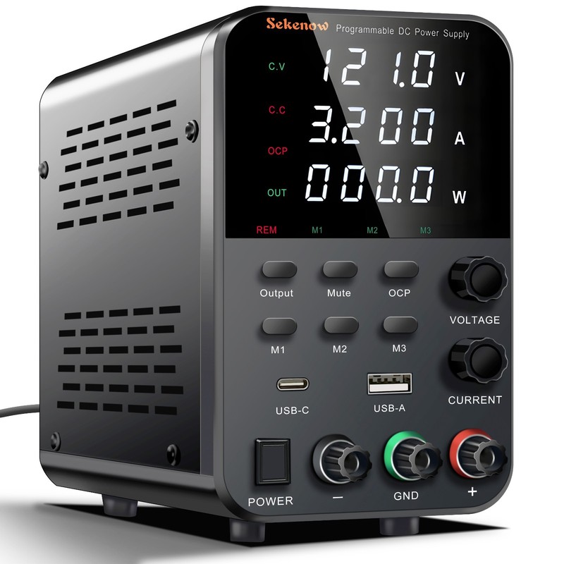 DC Power Supply Variable, 0-120V 0-3A Adjustable Switching Bench Power Supply