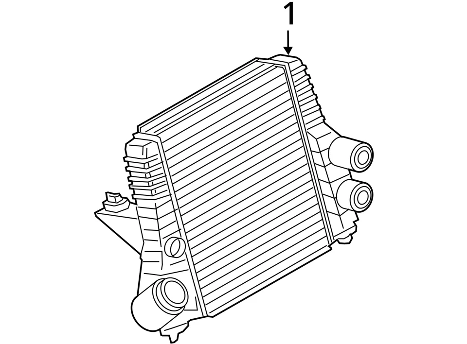 Intercooler 3.5L Turbo Fits 15-17 EXPEDITION 5229079 Foto 4 de 4