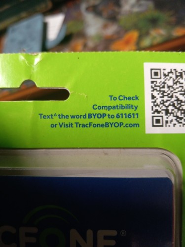 Tracfone Bring Your Own Phone Sim Card Triple Minutes for Life - Zdjęcie 4 z 5