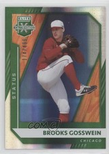 2021 Panini Elite Extra Edition Status Green 174/499 Brooks Gosswein #124 0tj0