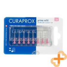 Image of CURAPROX CPS 08 Interdental Brush Prime Refill 8pcs. Red
