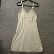 Vintage Coquette Slip Dress Women S Cream Angelcore Mesh Cami Lingerie Nightgown