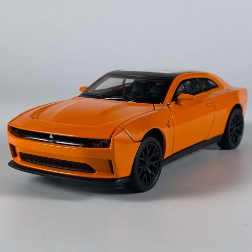 Caricabatteria Dodge 1:32 Daytona SRT EV Hellcat modellino in lega auto giocattolo in miniatura bambino NUOVO - Foto 13 di 21