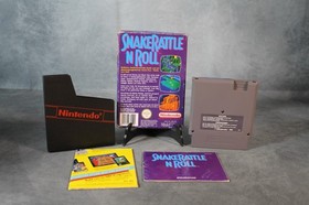 Nintendo NES &ndash; Snake Rattle &rsquo;n&rsquo; Roll &ndash; OVP + Anleitung &ndash; PAL &ndash; Sehr Gut