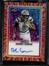 2025 Leaf Vivid Derrek Cooper Auto Prismatic Red #/2