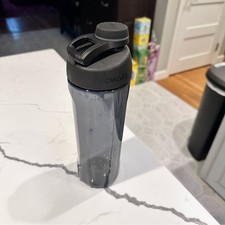 Owala Gray Plastic Water Bottle With Screw Top Lid 20 Oz