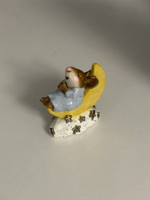 Wee Forest Folk ''Heavenly Slumber'' 1995 M210 Baby Blue Gown WFF Annette Petersen