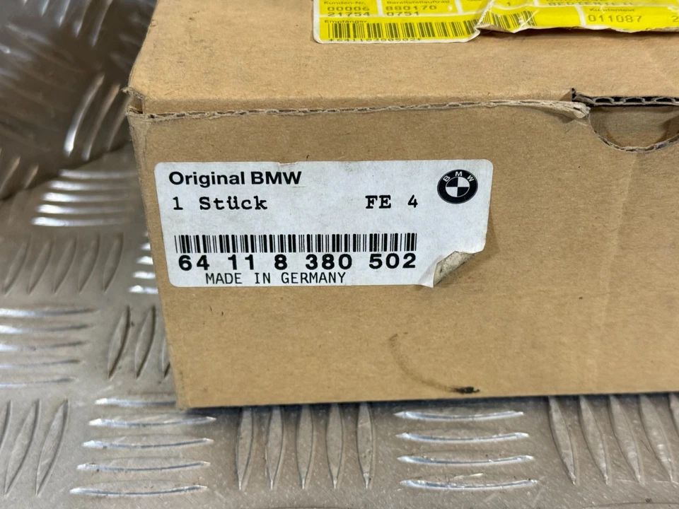 BMW E38 Rear Climate Heater Control 8380502 8375287 - Image 2 of 4