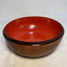 Yamanaka lacquerware, keyaki (Japanese zelkova) bowl, confectionery bowl, bowl,